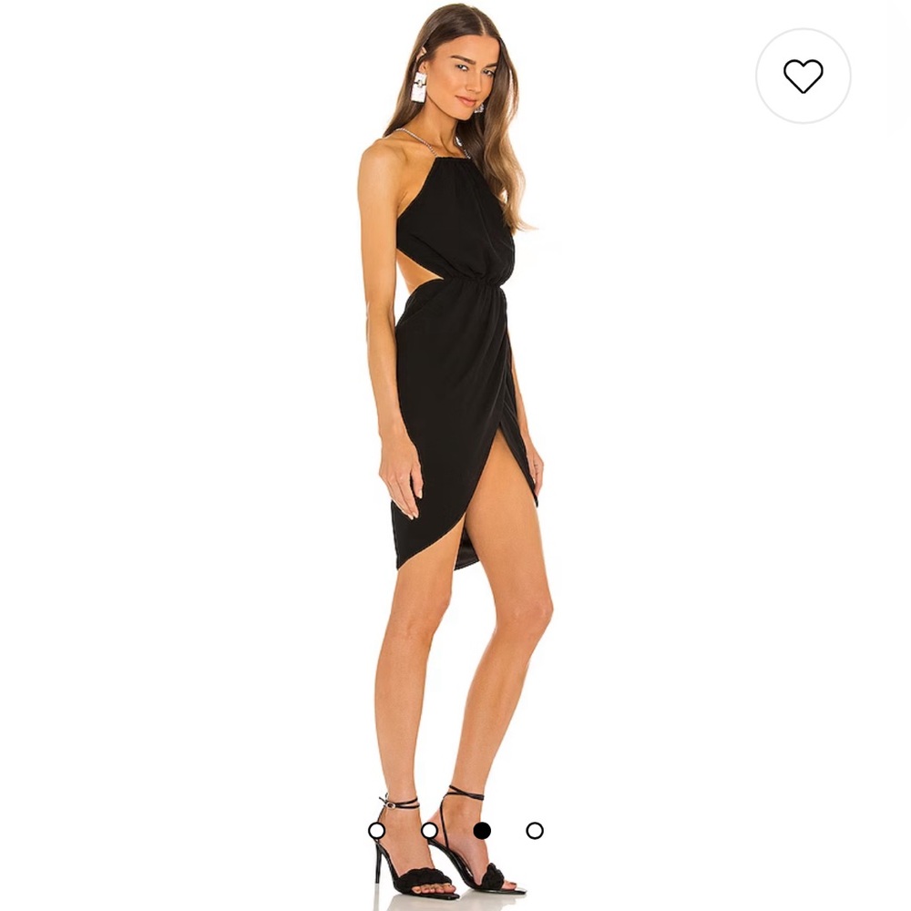 Brand New - Michael Costello X Revolve mini black dress